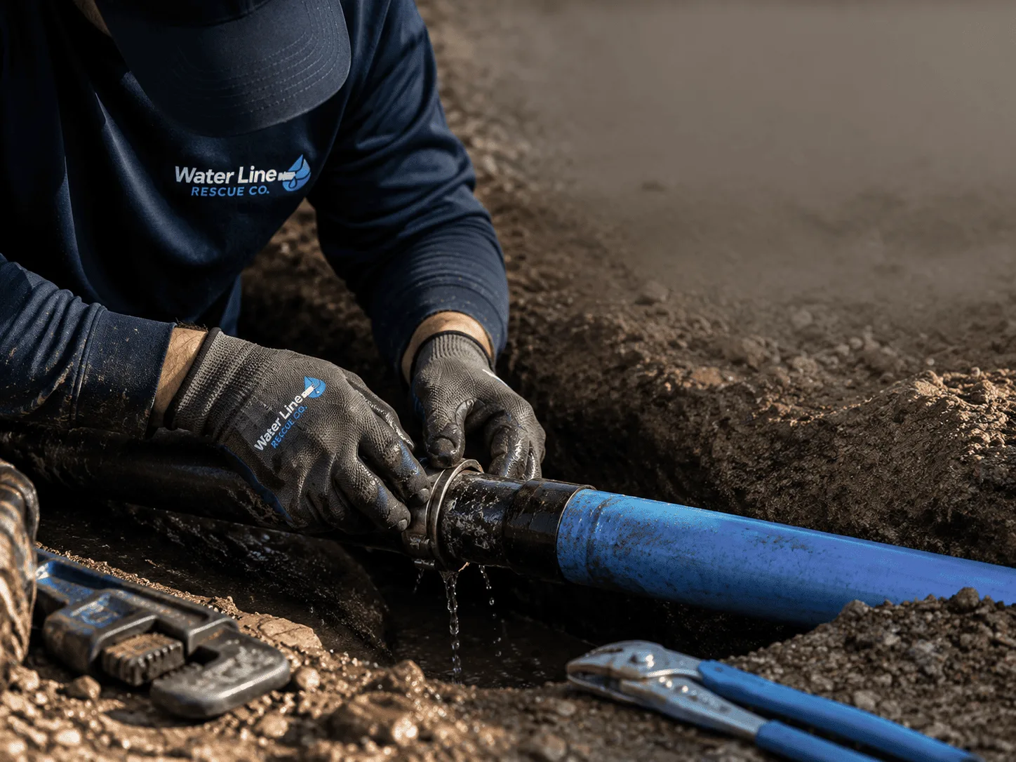 Why choose Water Line Repair in Apache, OK